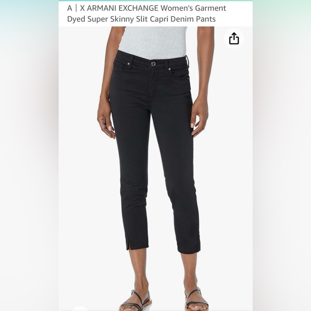 Armani Exchange Capris